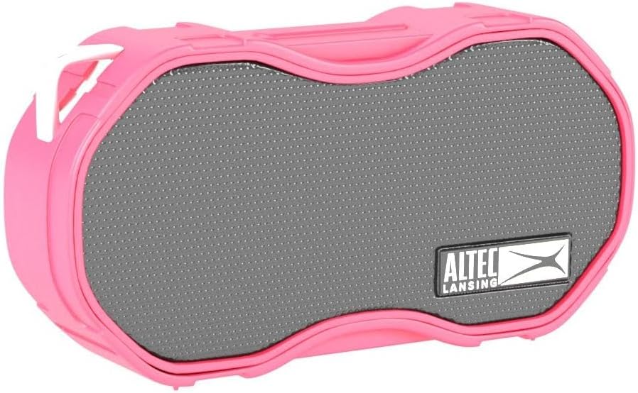 Altec Lansing Baby Boom XL - Waterdigte Bluetooth-luidspreker, Draadlose en Draagbare Luidspreker vir Reis- en Buiteluggebruik, Diep Bas en Harde Klank, 1 Pak, Rooi