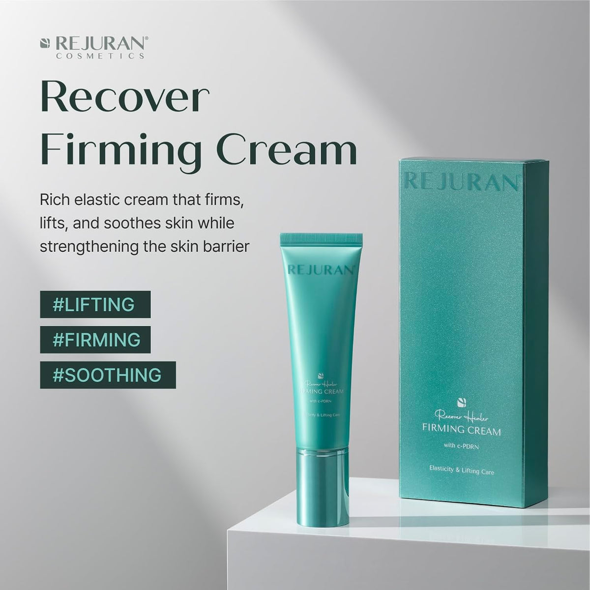 REJURAN Recover Firming Cream, DOT™ c-PDRN® Face Cream, 1.69 fl oz
