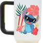 Insulated Stainless Steel Tumbler w/ Reusable Straw & Leak-Proof Lid Easy Carry Handle 40oz (Stitch)