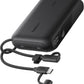 Portable Charger Slim 10,000mAh USB-C Power Bank - (Black)