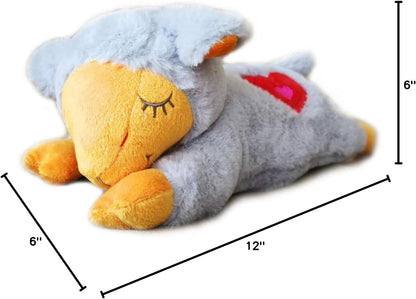 PAWS Heart Beat Plushtoy, Hondjie Slaapmaatjie, Streel-Plushtoy, Krat-Opleiding vir Hondjies