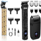 Beard Trimmer for Men, Foil Shaver Electric Razor, Shavers for Body Face Nose Ear, Cordless Hair Trimmer, Professional Hair Clippers, Mustache Grooming Kit Birthday Gifts for Men