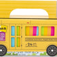 Post-it Super Sticky Notes Value Pack - 24 Pads, Convenient School Bus Carry and Storage Case, 2X The Sticking Power, 3x3", Bright Colors (Orange, Pink, Blue, Green, Yellow)