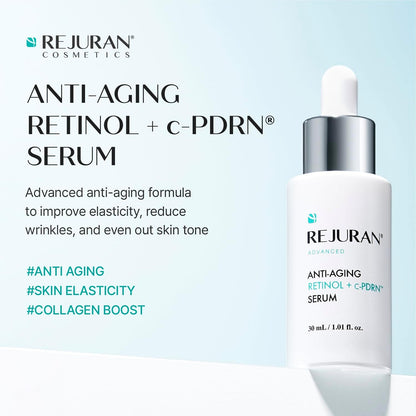 REJURAN Advanced Anti-Aging Retinol + c-PDRN® Serum, 1.01 fl oz