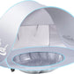 Monobeach Baby Beach Tent Pop Up Portable Shade Pool UPF50+ UV Protection Sun Shelter for Infant with Easy Set Up Canopy (Silver Beach Tent)