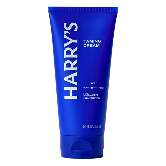 Taming Hair Cream for Men with Soft Hold and Natural Finish - 5.1 fl oz - PACKAGING MAY VARY - (Pack of 2)