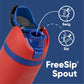 FreeSip Insulated Stainless Steel Water Bottle w/ Straw BPA-Free 24 oz - Marvel Spiderman