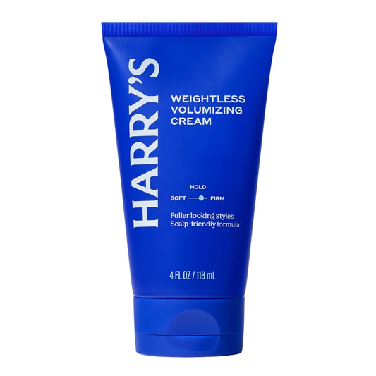 Weightless Volumizing 4 fl oz  Lightweight Men's Hair Cream for Thin or Fine Hair (Pack of 2)