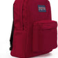 JanSport SuperBreak One Backpack for, Viking Red - Durable, Lightweight Bag with 1 Main Compartment, Front Utility Pocket with Built-in Organizer - Premium Backpack