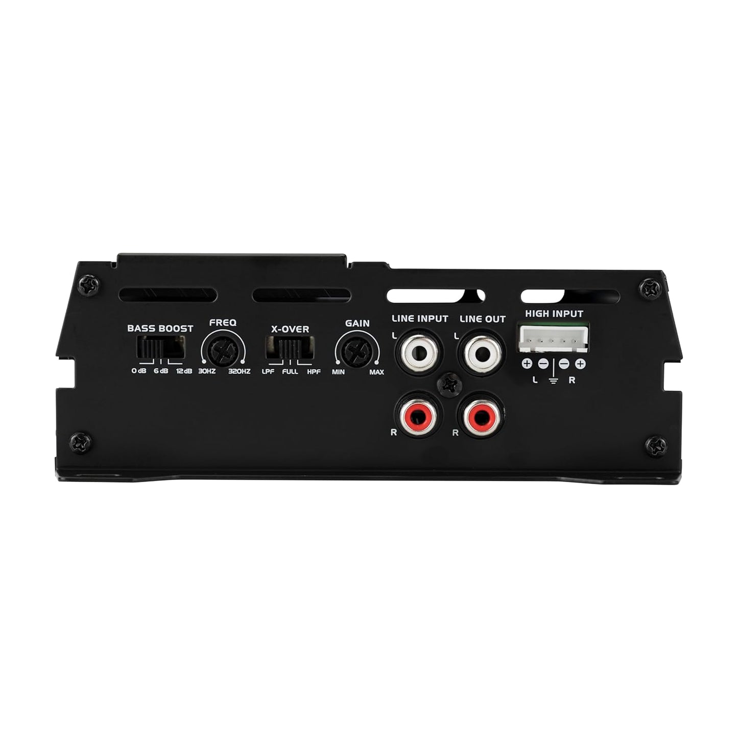 JA-Series JA2CH Class-D High Performance Bridgeable 2-Channel Car Audio Amplifier 600 Watts Peak Power Efficient Compact Design