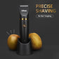 Body Hair Trimmer for Men, Manscape Ball Pubic Hair Trimmer, 3 in 1 Body Grooming Kit for Groin, Waterproof Body Electric Shaver Razor, Grooming for Face and Body, Gifts for Men, Black