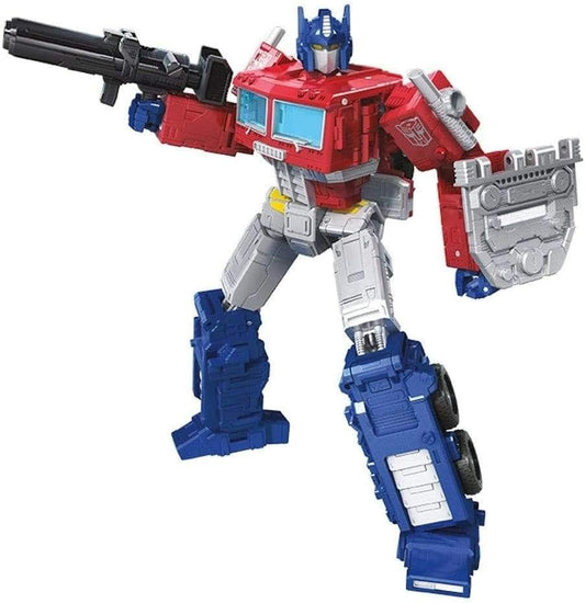 Transformers Toys Generations War for Cybertron 7- inch Earthrise Leader WFC-E11 Optimus Prime Action Figure - (Ages 8 and Up)