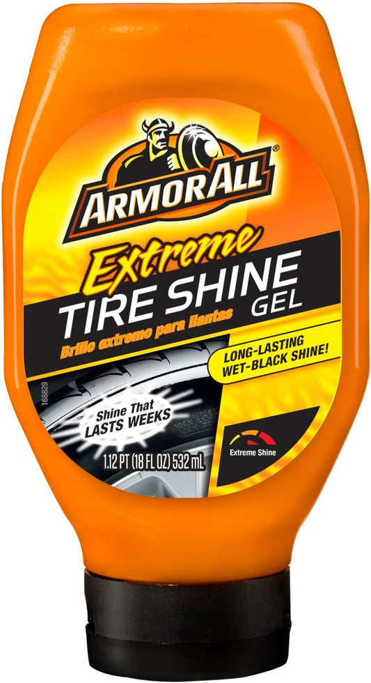 Armor All Extreme Tire Shine Gel deur Armor All, Bandglans vir die Herstel van Kleur en Bandbeskerming (532 ml)