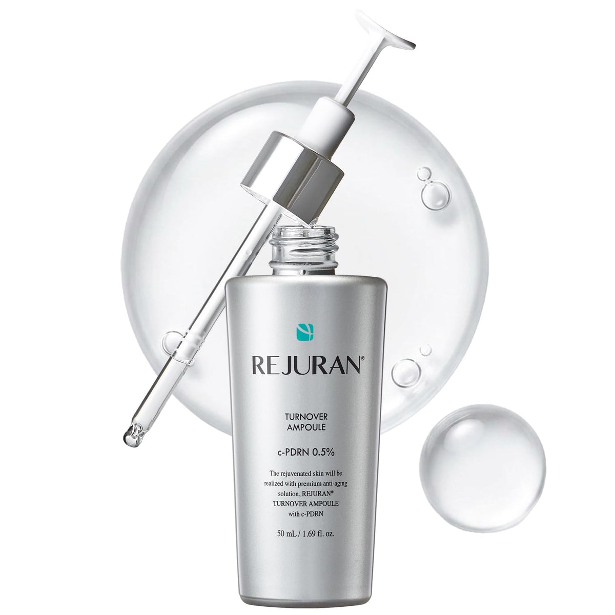 REJURAN Turnover Ampoule, c-PDRN® Face Serum, 1.69 fl oz