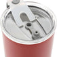Insulated Stainless Steel Tumbler w/ Reusable Straw & Leak-Proof Lid Easy Carry Handle 40oz (Santa Suit)