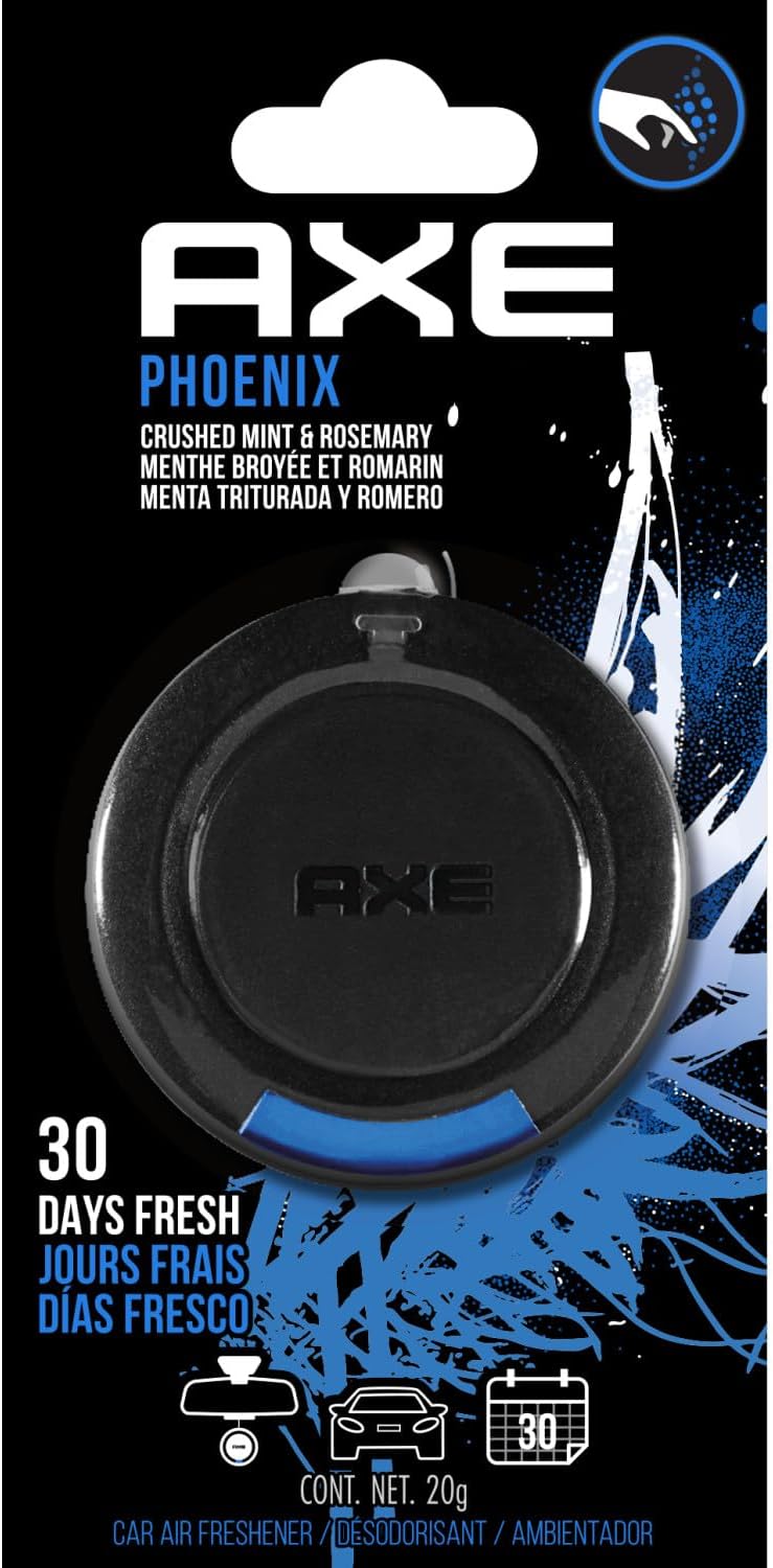 Axe Phoenix Scent 3D Hanging Gel Car Air Freshener - (Pack of 2)