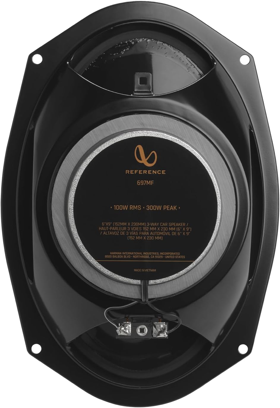 Infinity REF Series 6x9 Inches 3 Way Car Speakers - Pair