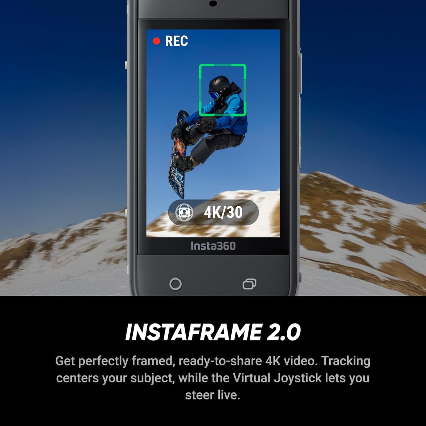 Insta360 X5 - Waterproof 8K 360° Action Camera, Leading Low Light, Invisible Selfie Stick Effect, Rugged and Replaceable Lens, 3-Hour Battery, Built-in Wind Guard, Stabilization, Triple AI Chip Design