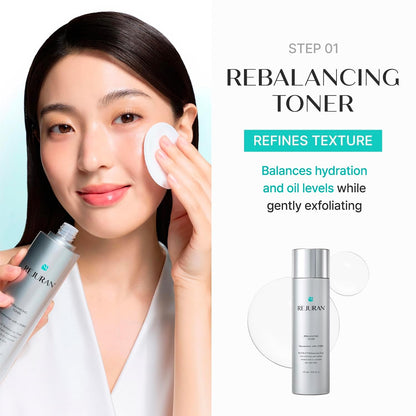 REJURAN Total Aesthetic Set, c-PDRN® Korean Skincare Gift Set, 5 Pieces