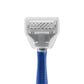 Shaving Kit for Men - Razor Handle, 5 Razor Blade Refills, Foaming Shave Gel, and Travel Blade Cover - Ocean Blue
