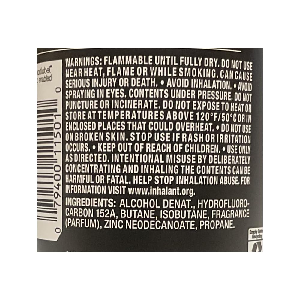 Axe All day Fresh Body Spray for men Excite, 4oz (Pack of 3)