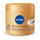NIVEA Cocoa Butter Body Cream with Deep Nourishing Serum, Cocoa Butter Cream for Dry Skin, 16 Ounce Jar - 3PK