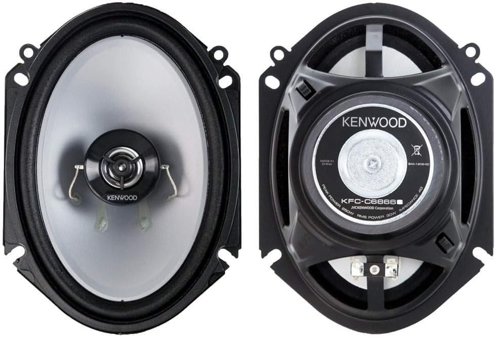 Kenwood KFC-C6866S 6x8 2-rigting 250 Watt Motorstereo-luidsprekers - Paar