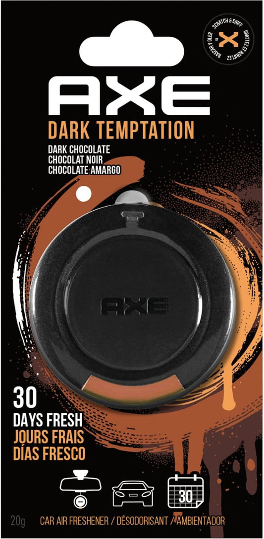 AXE 3D Hanging Gel Car Air Freshener (Dark Temptation Scent ) Pack of 3