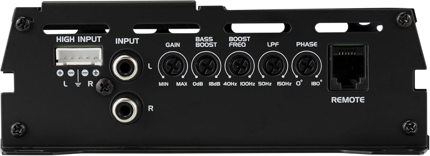 JA-Series JA1CH High Performance Class-D Bridgeable Mono Amplifier 1,000 Watts Peak Power, Efficient Compact Design