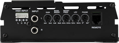 JA-Series JA1CH High Performance Class-D Bridgeable Mono Amplifier 1,000 Watts Peak Power, Efficient Compact Design