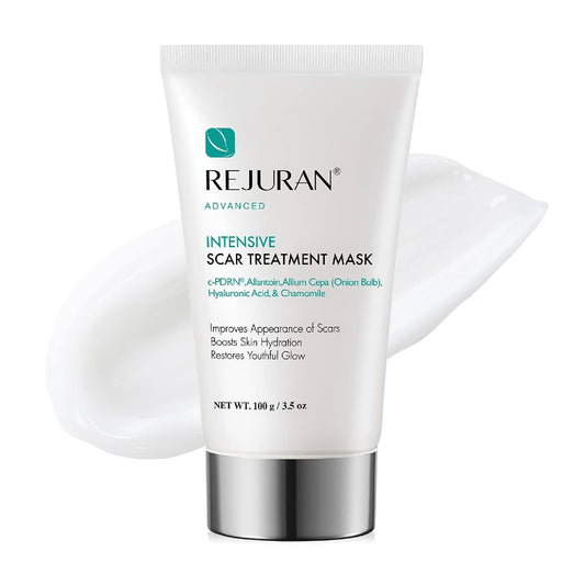 Advanced Intensive Scar Treatment Mask Facial Wash-Off & Sleeping Mask for Smooth Skin Texture, Improves Look of Scars, Boosts Skin Hydration (3.52 oz)