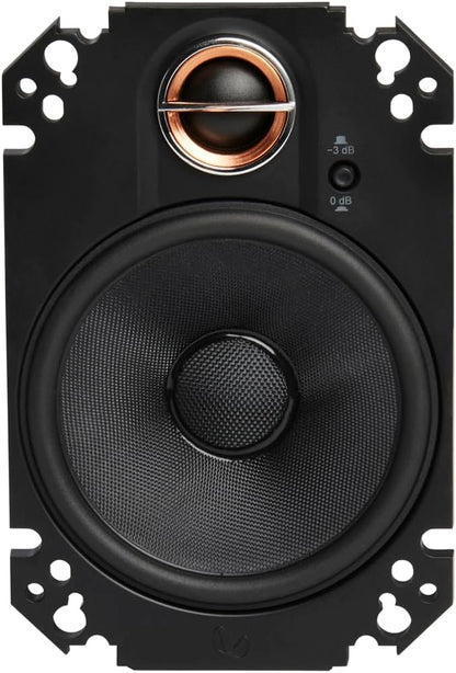 Infinity Kappa Series 4x6 Inches  (104mm x 157mm) 2-Way Car Speaker - (Pair)