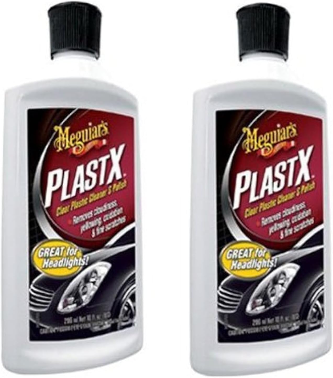 Meguiar's PlastX (10-oz.) Clear Plastic Cleaner & Polish