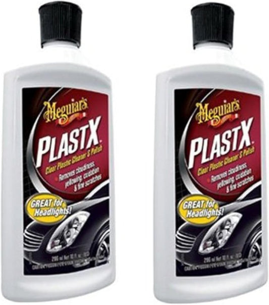 Meguiar's PlastX (10-oz.) Clear Plastic Cleaner & Polish
