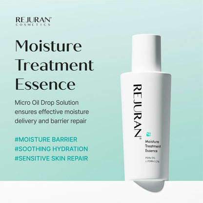 REJURAN® Moisture Treatment Essence, c-PDRN® - Hydrating Face Serum for Long-Lasting Moisture and Skin Barrier Support with PDRx (2.46 fl oz)
