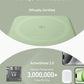 MagGo Power Bank, Qi2 Certified 15W Ultra-Fast MagSafe-Compatible Portable Charger, 10,000mAh Battery Pack with Smart Display and Foldable Stand - Green