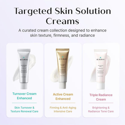 REJURAN Triple Radiance Cream, DOT™ c-PDRN® 0.2% Moisturizer, 1.69 fl oz