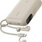 Portable Charger Slim 10,000mAh USB-C Power Bank - (Sand)
