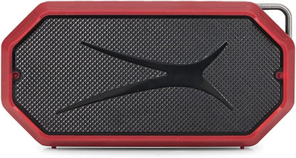 Altec Lansing - HydraMini Draadlose Bluetooth-luidspreker, IP67 Waterdigte USB C Herlaaibare Battery met 6 Uur Speeltyd, Kompak, Skokbestand, Sneeubestand, Allesbestand (Ware Rooi)