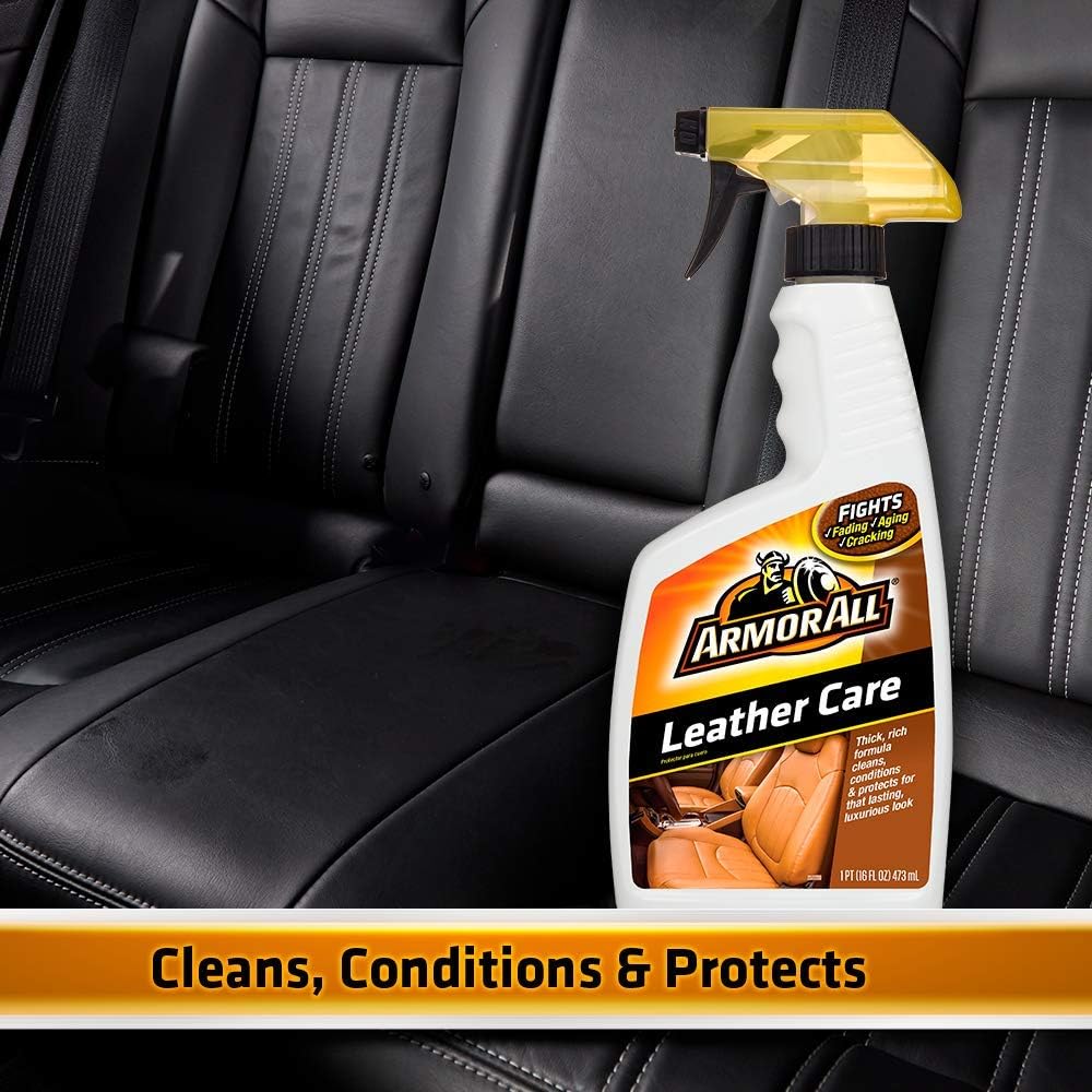 Armor All Motorleer Skoonmaker en Beskermer vir Motors, Vragmotors en Motorfietse, Sluit 2 Bottels in (16 Fl Oz)