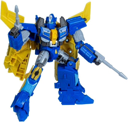 Transformers Toys Studio Series Voyager Class One Sentinel Prime 6.5-inch Converting Action Figure, Robot Toys, 8+