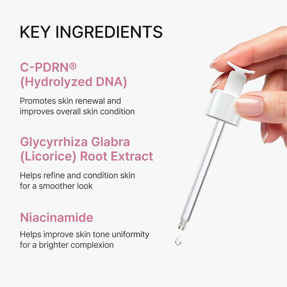 REJURAN Triple Radiance Ampoule c-PDRN® Face Serum, 0.33 fl oz Travel Size