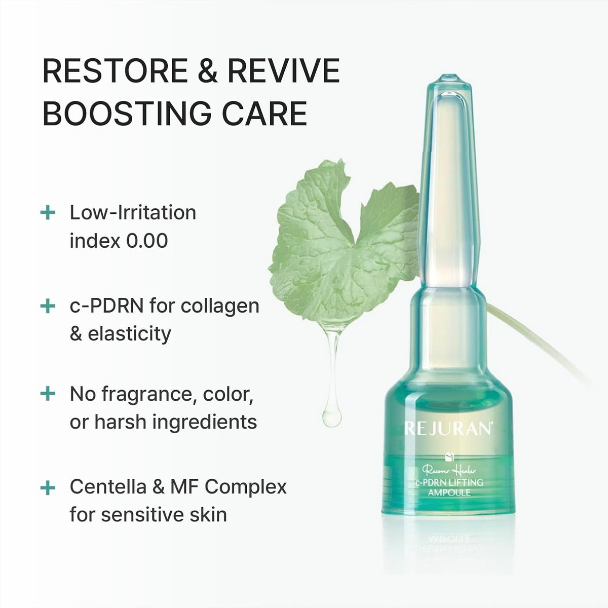 REJURAN Recover Lifting Ampoule, c-PDRN® Face Serum, 14 x 0.07 fl oz