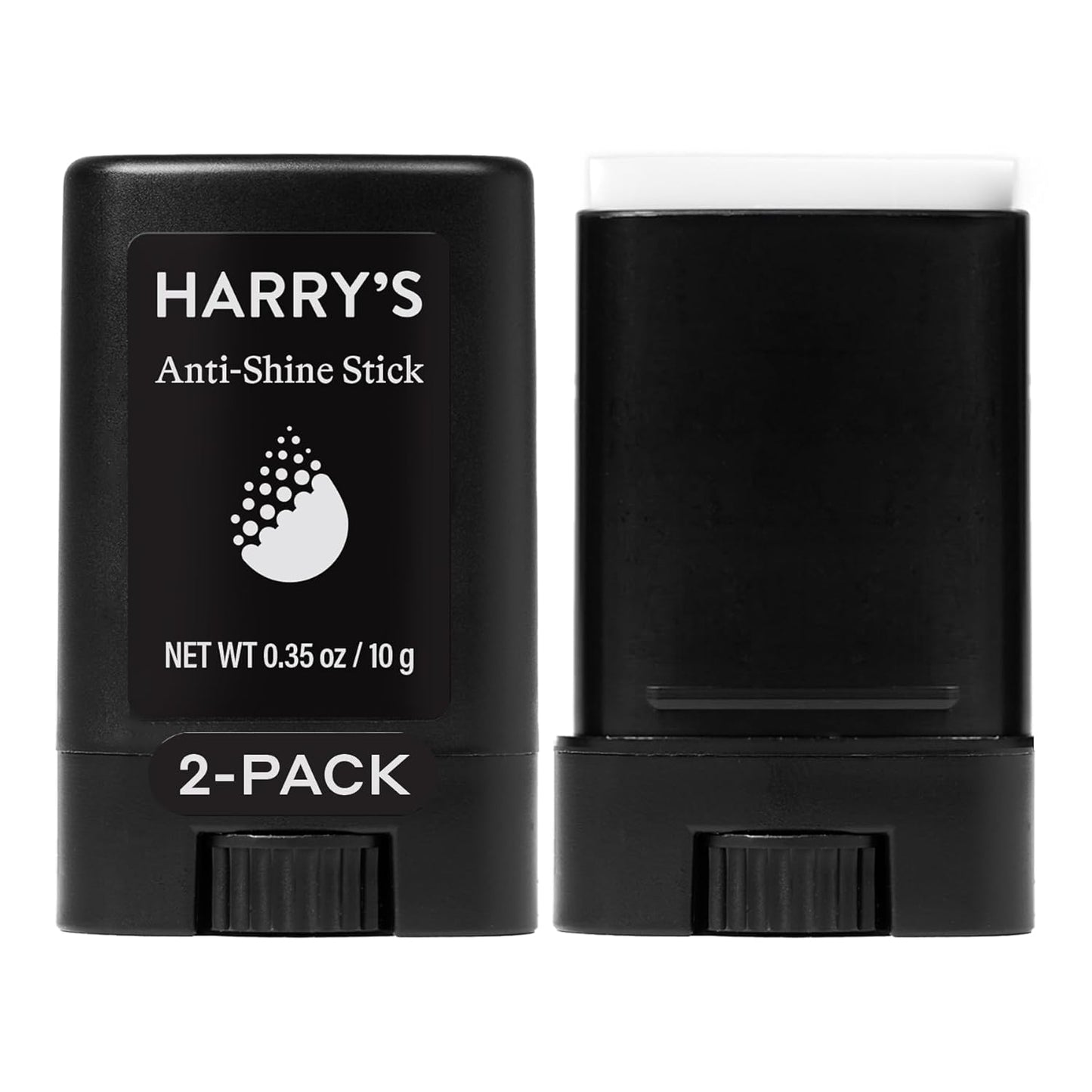 Anti-Shine Stick Facial Skin Care for Men for Oily Skin Controls and Absorbs Oil for Matte Finish - (2 Pack)