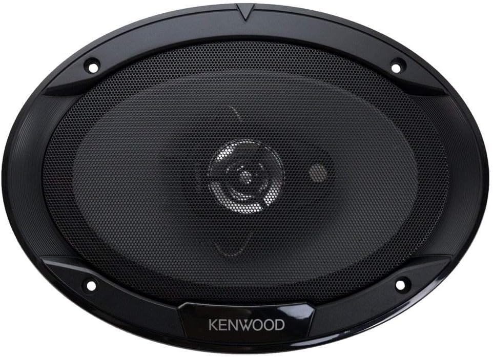 Kenwood KFC-6966S 6 x 9 Duim 400-Watt 3-rigting Vlakmonteer Koaksiale Motorluidspreker Maklike Installasie - Paar