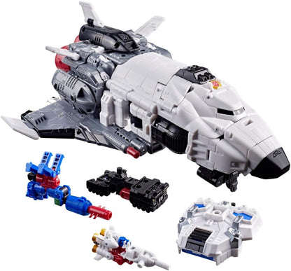 Transformers Age of the Primes Armada Jetfire, Commander Class 8-Inch Converting Action Figure with 3 Mini-Con Figures, Robot Toys for 8+