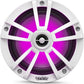Infinity Marine Boat 6.5 Inch RGB LED Coaxial Speakers - White