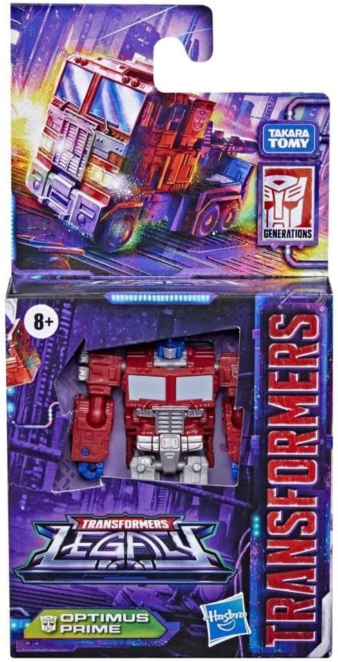 Transformers Starwars 3.5-inch Toys Generations Legacy Core Optimus Prime Action Figure - (Kids Ages 8 and Up)