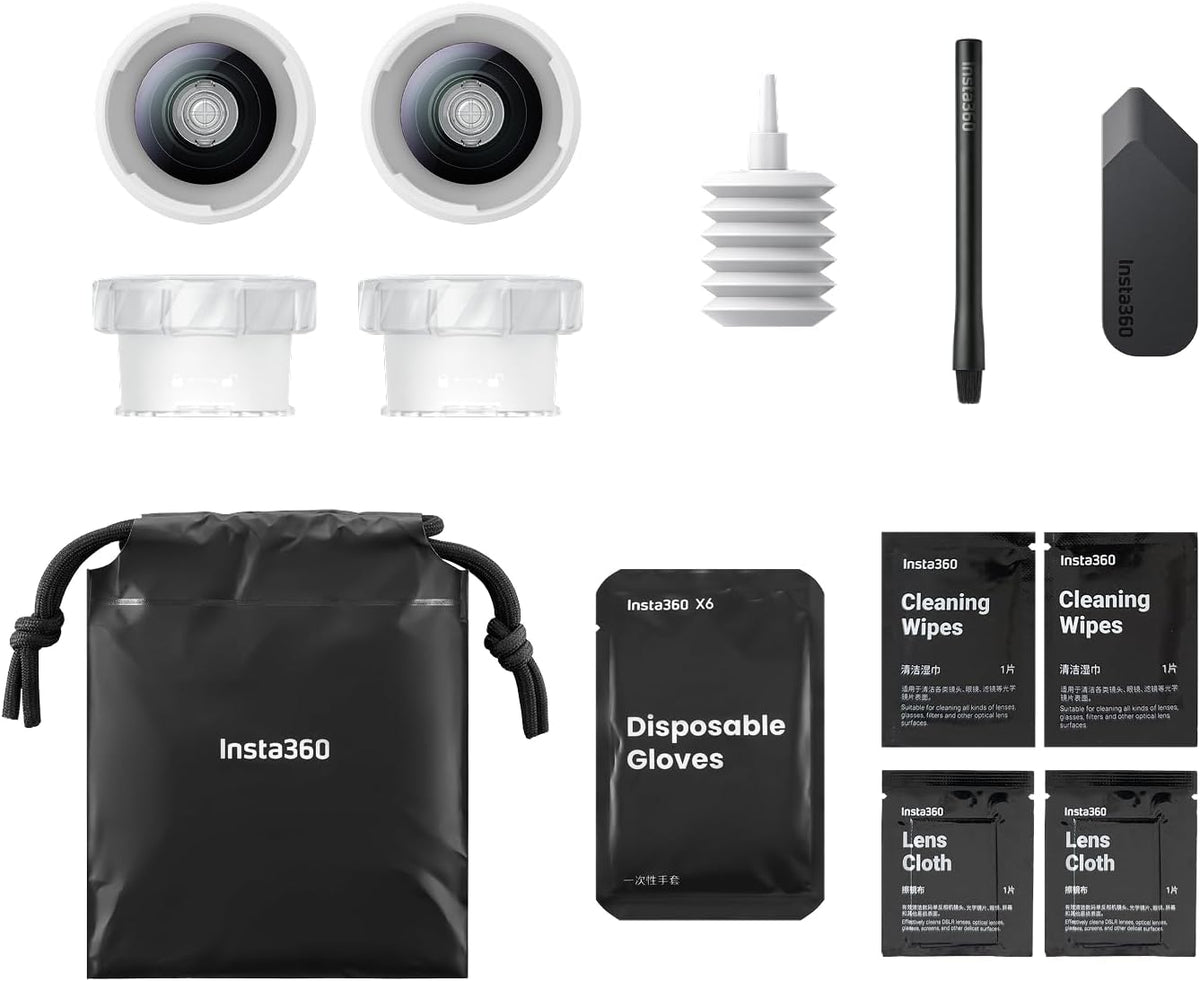 Insta360 X6 Replacement Lens Kit (Double Lens)