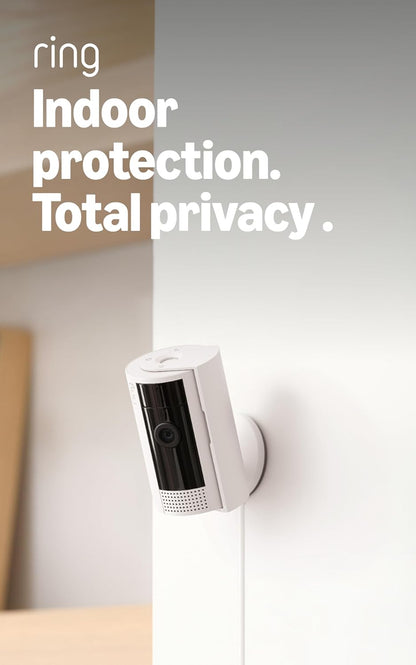 Ring Indoor Cam 2de Gen 1080p HD Sekuriteitskamera - (Wit)